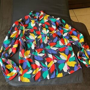 Michelle Stuart Vibrant Multicolor Men's Shirt